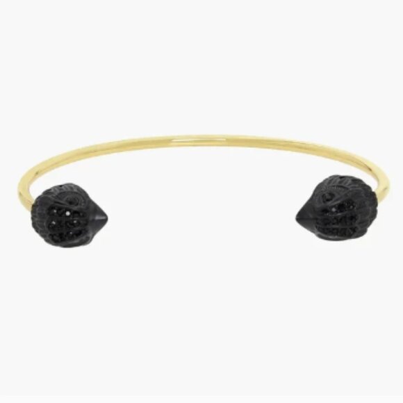 KURT GEIGER LONDON Two-Tone Eagle's Head Cuff Bracelet - Picture 2 of 5